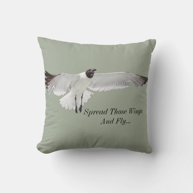 Spread Those Wings Cushion (Front)