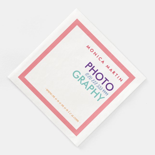 Spread your Brand! Napkins (Corner)