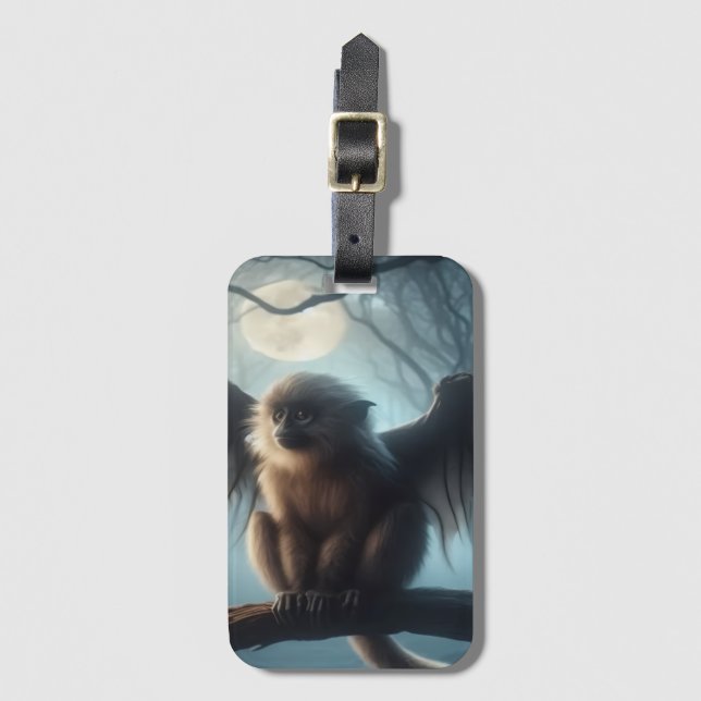 Spread Your Wings Luggage Tag (Front Vertical)