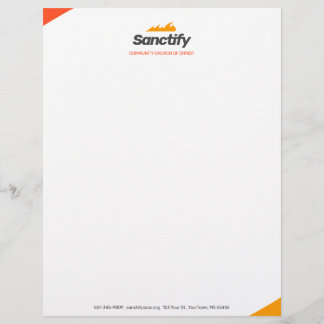 spreading fire custom letterhead