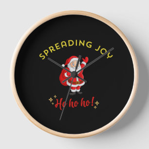 Spreading Joy Clock