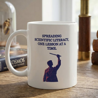 Spreading Scientific Literacy One Lesson At A Time Coffee Mug