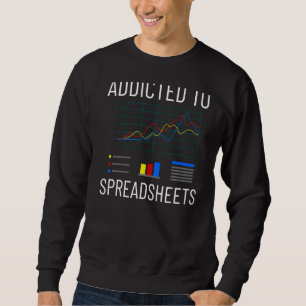 Spreadsheet Calculator Software Budget Templates Sweatshirt
