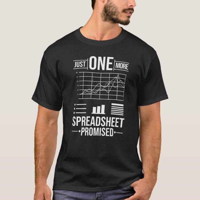 Spreadsheet Calculator Software Budget Templates   T-Shirt (Front)