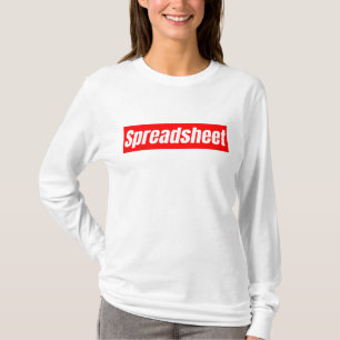 Spreadsheet - Funny Accountant T-Shirt
