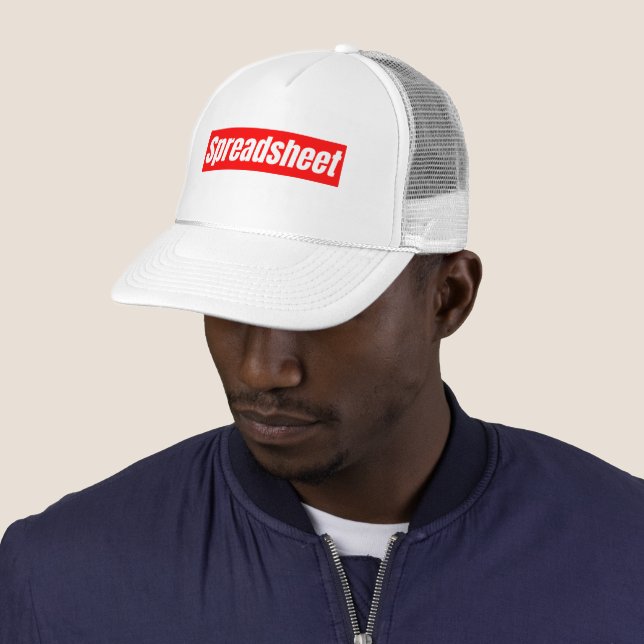 Spreadsheet - Funny Accountant       Trucker Hat (In Situ)