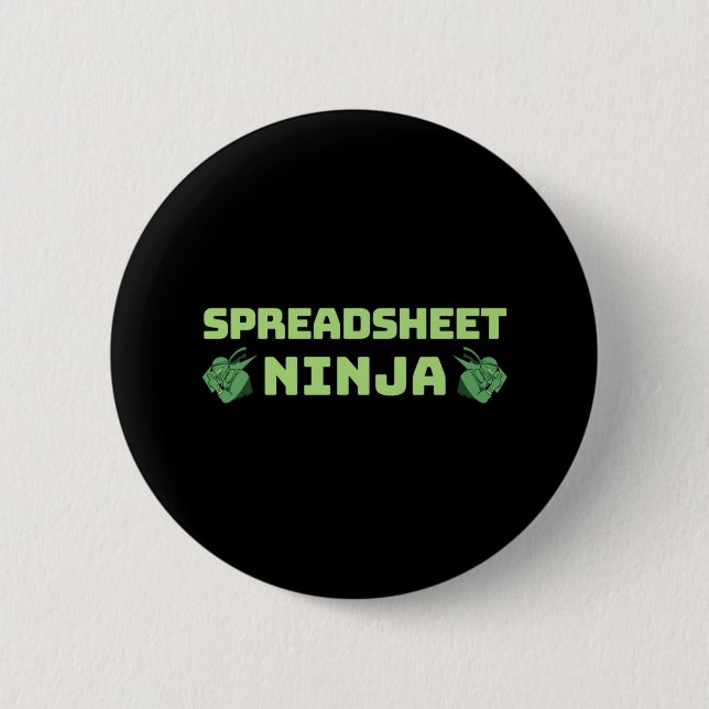 Spreadsheet ninja button (Front)