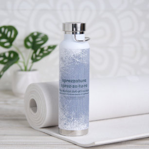 SPREZZATURA: THE ITALIAN ART OF FASHION - DenimArt Water Bottle