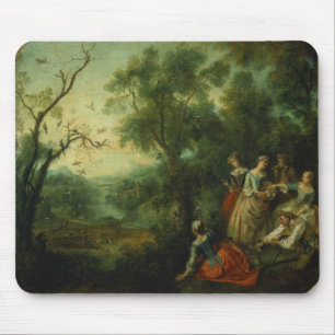 Spring, 1738 (oil on canvas) mouse pad