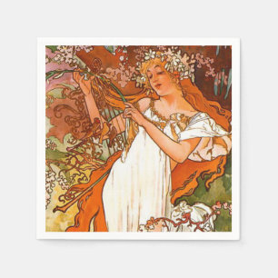 Spring 1896 napkin