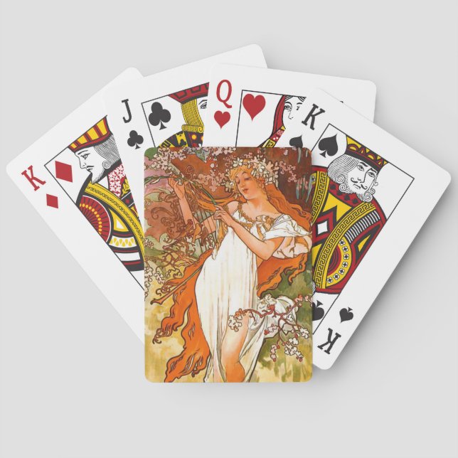 Spring 1896 playing cards (Back)