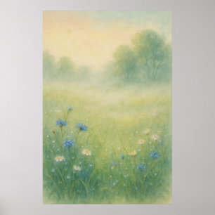 Spring 2, Dew-Kissed Morning, Seasonal Print