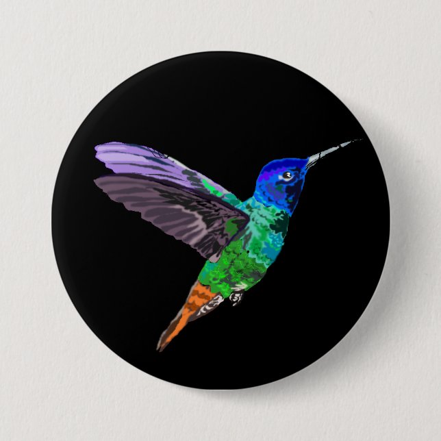 Spring 3 7.5 cm round badge (Front)