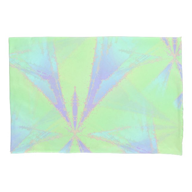 Spring Abstract Art Stars Pillowcase (Front)