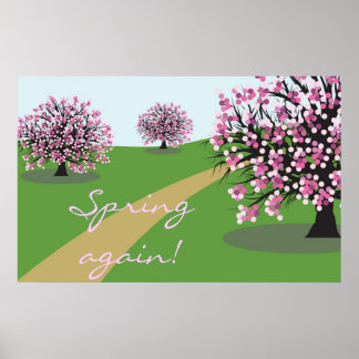 Spring again Poster
