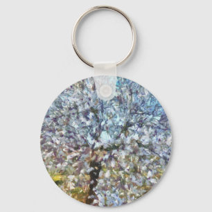 Spring Almond Blossom Key Ring