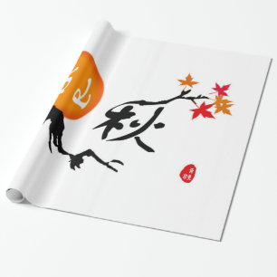 Spring American Wrapping Paper