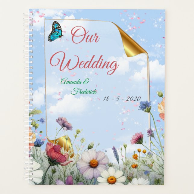 Spring and Summer Blooming Florals Planner (Front)