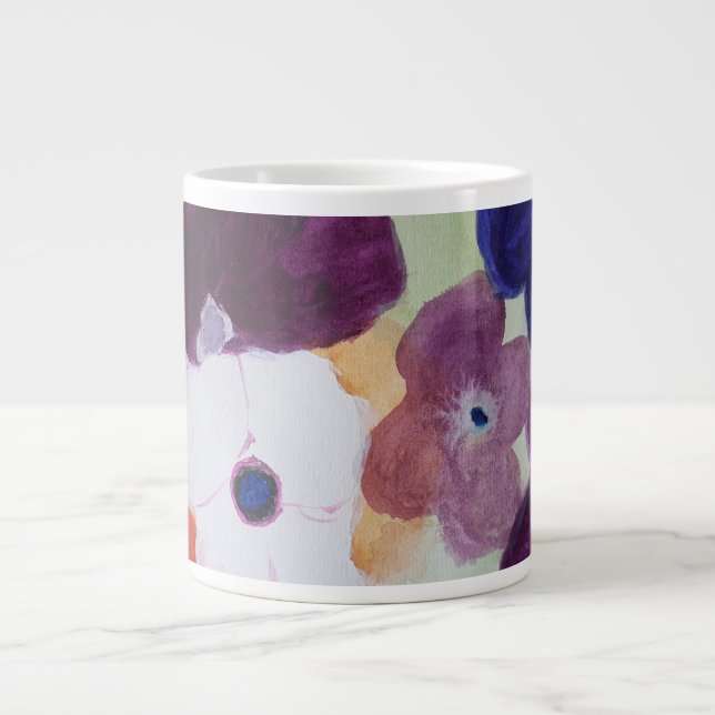 Spring Anemones Large Mug (Front)