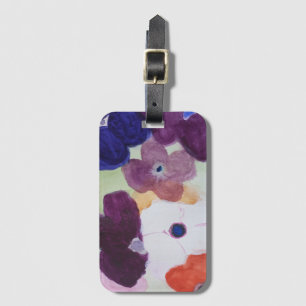 Spring Anemones Luggage Tag