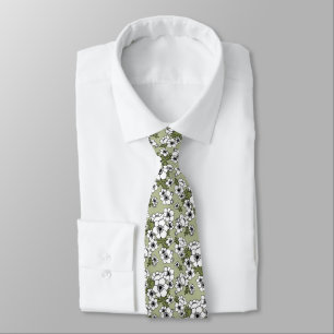 Spring Anemones Tie