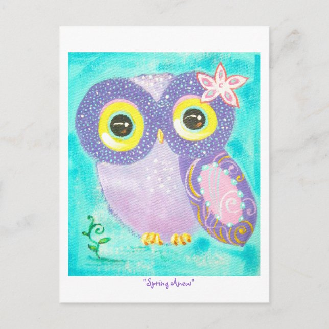 Spring Anew Postcard (Front)