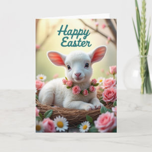 Spring Animal Easter Card