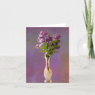 Spring aroma card
