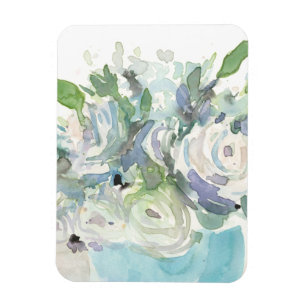 Spring Arrangement - Watercolor Bouquet Magnet