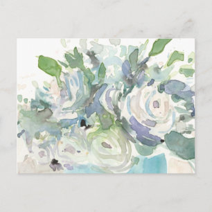 Spring Arrangement - Watercolor Bouquet Postcard