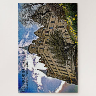 Spring At Dunrobin Castle, Sutherland Clan Jigsaw Puzzle