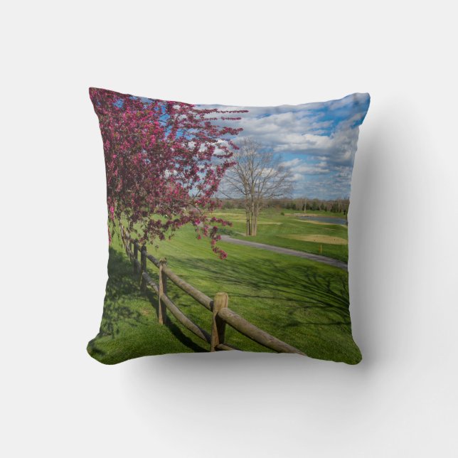 Spring At Rivercut Cushion (Front)