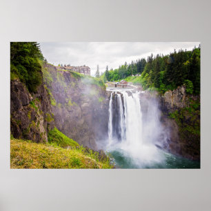 Spring at the Falls Poster
