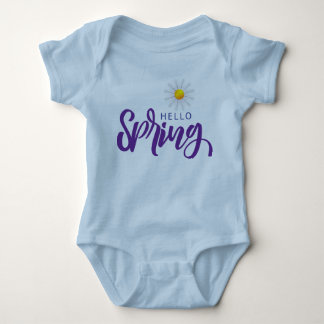 spring baby bodysuit