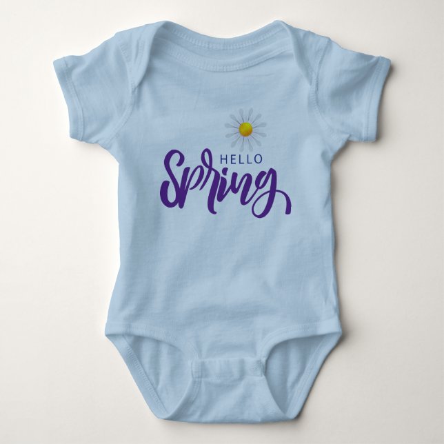 spring baby bodysuit (Front)