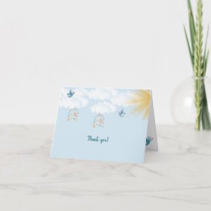 Spring Baby Shower Thank You Card