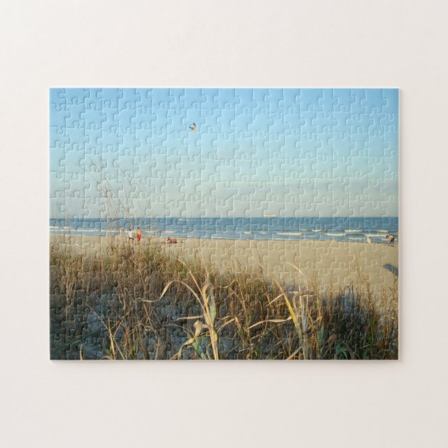 Spring Beach Scene No. 3 Jigsaw Puzzle (Horizontal)