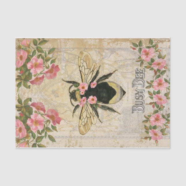 Spring Bee Tissue Paper (Front)