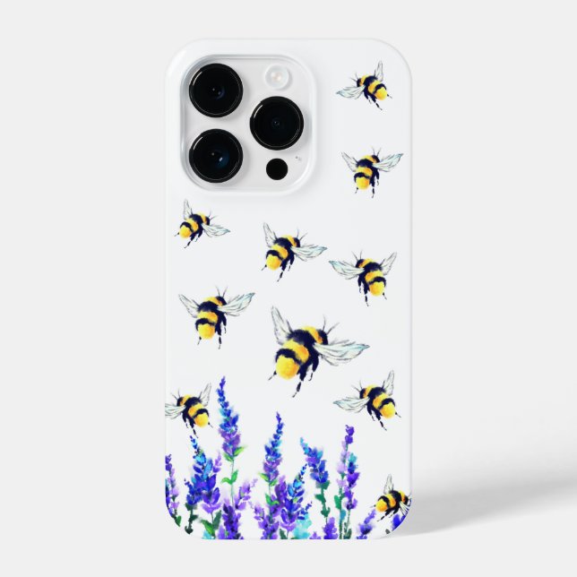 Spring Bees iPhone Case (Back)