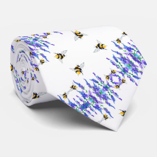 Spring Bees Neck Tie