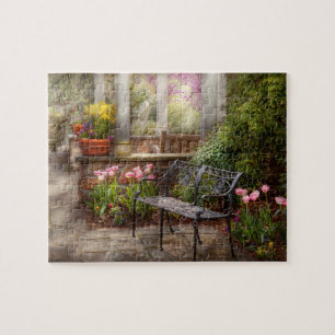 Spring - Bench - A place to retire Jigsaw Puzzle