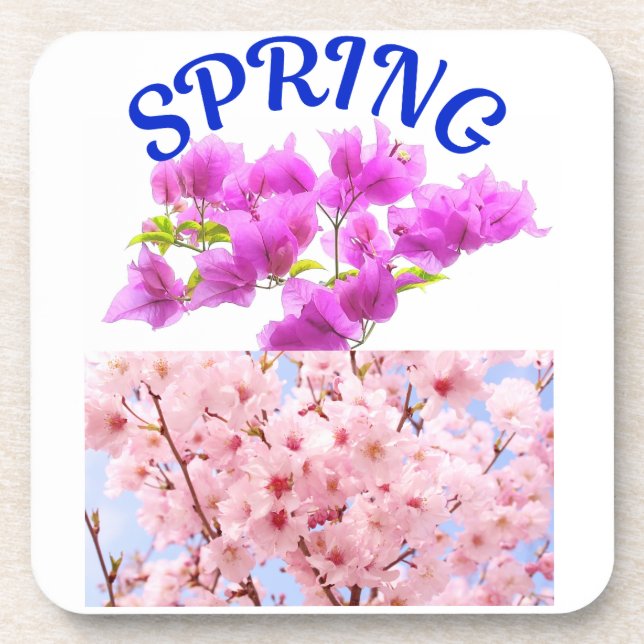 Spring Beverage Coaster (Front)