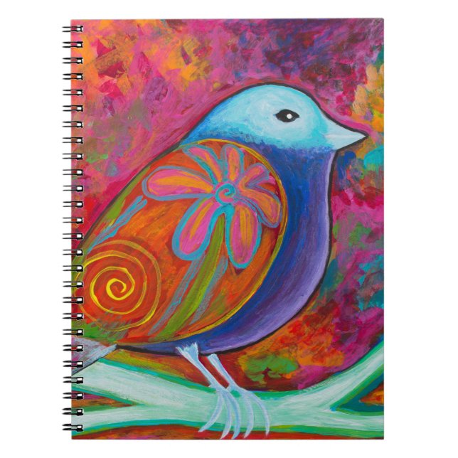 Spring Bird Notebook (Front)