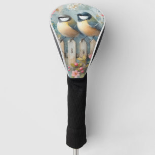 Spring Birds & Blooms Golf Head Cover