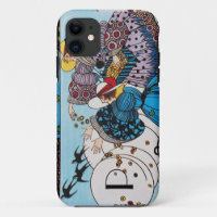 SPRING BIRDS / FASHION COSTUME DESIGNER MONOGRAM