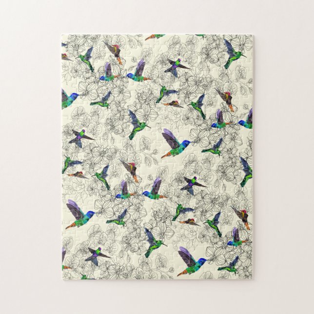 Spring Birds Jigsaw Puzzle (Vertical)