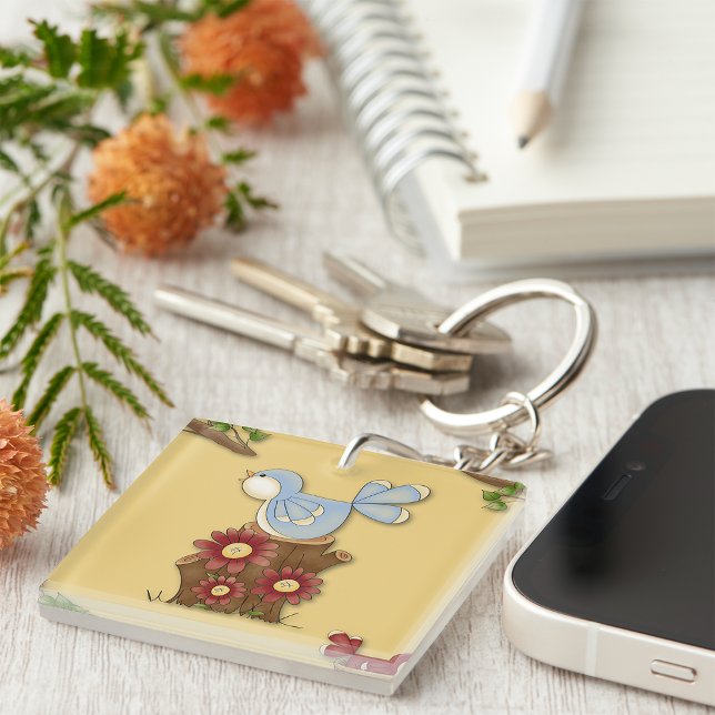 Spring Birds Key Ring (Creator Uploaded)