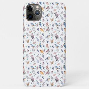 Spring Birds Pattern iPhone 11 Pro Max Case