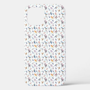 Spring Birds Pattern iPhone 12 Pro Case