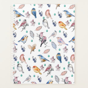 Spring Birds Pattern Planner